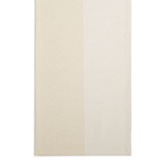  Collection White Color Block Runner