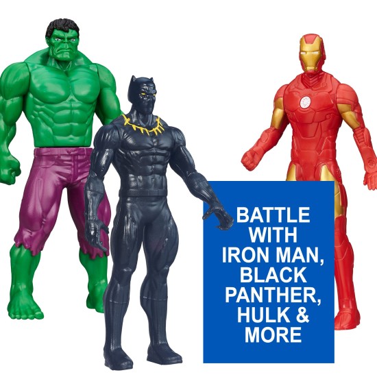  6″ Ultimate Protectors Super Hero Avengers Action Figures, (8-Pack)