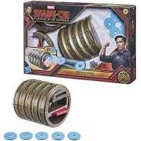 Marvel Hasbro Shang-Chi and The Legend of The Ten Rings Blaster Hero Role Play Action Toy, Includes 5 Rings