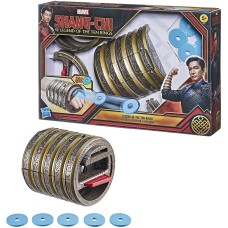 Marvel Hasbro Shang-Chi and The Legend of The Ten Rings Blaster Hero Role Play Action Toy, Includes 5 Rings