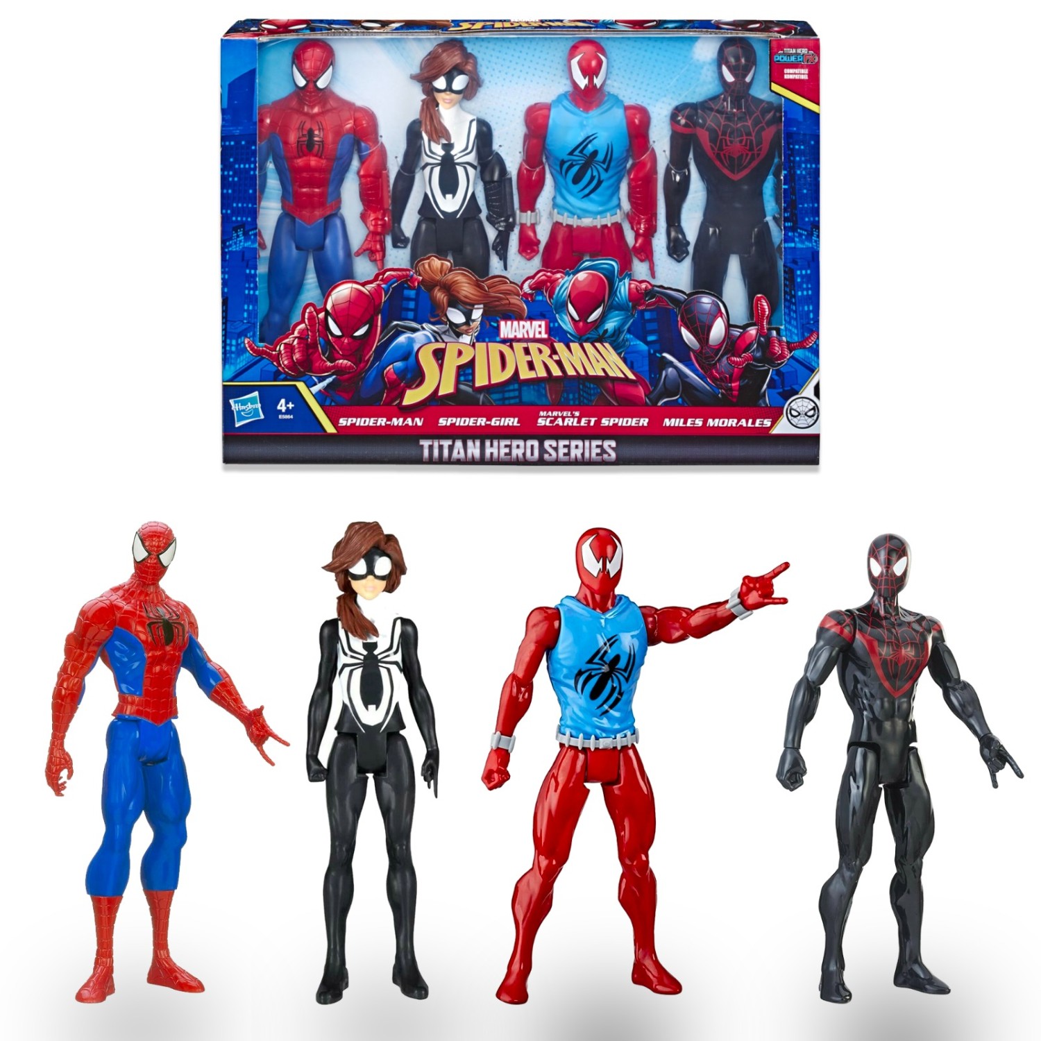 spider man titan heroes 4 pack