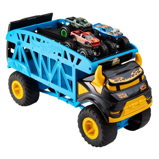 Mattel  Monster Trucks Monster Mover with 3 Trucks