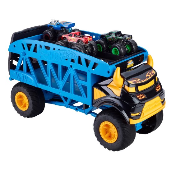 Mattel  Monster Trucks Monster Mover with 3 Trucks