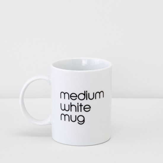 Medium White Mug – 100% Exclusive