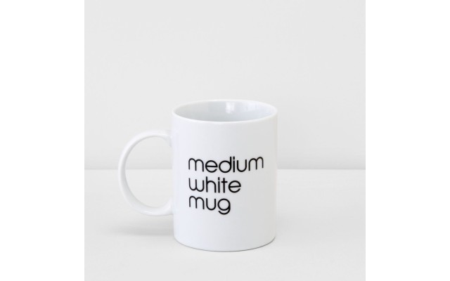 Medium White Mug – 100% Exclusive