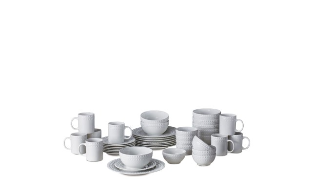  Dots 40-Piece Dinnerware Set