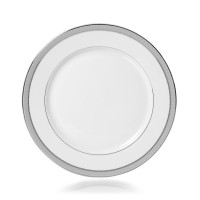 Mikasa Platinum Crown Dinner Plate , White
