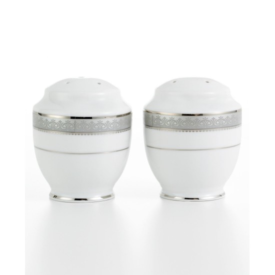  Platinum Crown Salt and Pepper Shaker Set