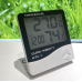 Multi-function Indoor Room LCD Electronic Temperature Humidity Meter Digital Thermometer Hygrometer Weather Station Alarm Clock