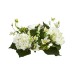  Hydrangea Artificial Candelabrum, White