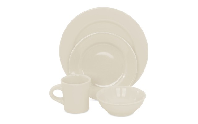  Buffalo China 16-pc. Dinnerware Set, White