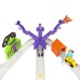 Total City Rescue Playset with 4-Pc. Action Figures Diecast Vehicles