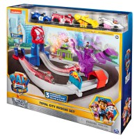 Paw Patrol Total City Rescue Playset with 4-Pc. Action Figures Diecast Vehicles