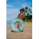  Resort Collection48″ Jumbo Pool Tube with Palm Print