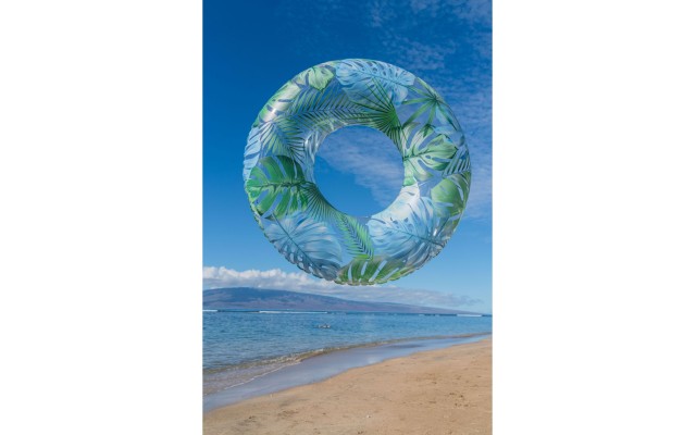  Resort Collection48″ Jumbo Pool Tube with Palm Print