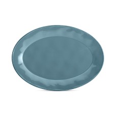 Rachael Ray Cucina Agave Blue Oval Platter