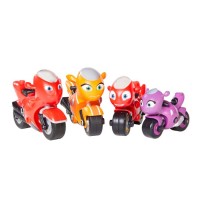Ricky Zoom The Zoom Family Pack 4 Pack of Motorcycle Toy