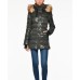  Chelsea Faux-Fur-Trim Hooded Puffer Coat