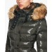  Chelsea Faux-Fur-Trim Hooded Puffer Coat