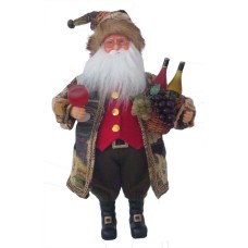 Santa’s Workshop 15″ Wine Tasting Claus Santa