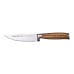  Cutlery Natural Zebra Wood Handles Steak Stainless Steel Knife Set 4-Pieces