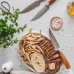  Cutlery Natural Zebra Wood Handles Steak Stainless Steel Knife Set 4-Pieces