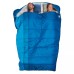  Jamestown 30 Degree Fahrenheit Double Wide 2 Person Sleeping Bag – Blue
