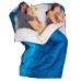  Jamestown 30 Degree Fahrenheit Double Wide 2 Person Sleeping Bag – Blue