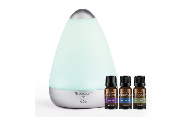  100% Pure Essential Oil Diffuser 3-Pc., 5mL