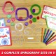 Two Complete Spirograph Design Sets in One