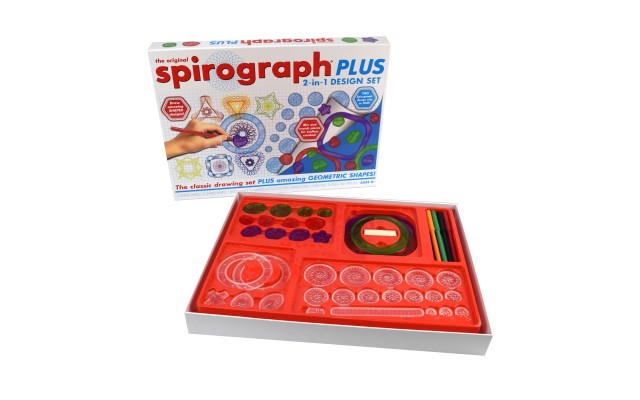  Two Complete Spirograph Design Sets in One