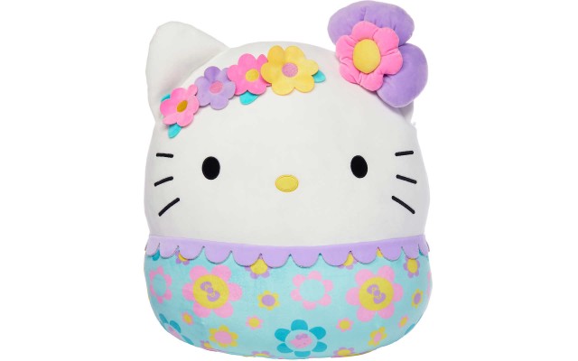  20″ Hello Kitty Floral Super Soft Plush Toy