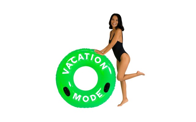 Sweet Shop Sour Apple”Vacation Mode” 48″ Pool Tube with Handles