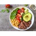  White 8 inch Tempered Glass Deep Plate/Bowl Set, Set of 12