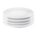  White 9.75 Inch Dinner Plate - 4-Piece Set