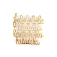 Thirstystone Chalet Collection Aluminum Fa La La Trivet