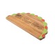  “Its Taco Time” Wood Serve Board