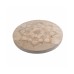  Mandala Etched Wood Lazy Susan, Brown