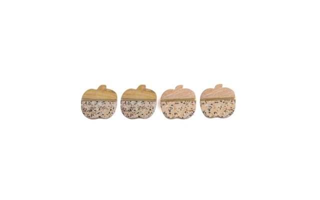  Pumpkin Coasters