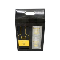 Tmd Better with Age Hostess Set with 2 Rock Glasses