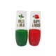 Happy Merry Jolly Color Dip Set Of 2