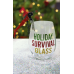  TMD Holiday Survival Glass Oversized Wine Glass with Opener