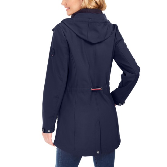  Hooded Water-Resistant Anorak Jacket