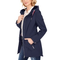 Tommy Hilfiger Hooded Water-Resistant Anorak Jacket