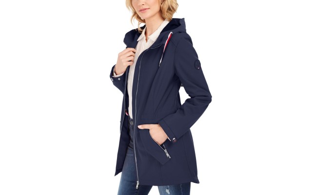  Hooded Water-Resistant Anorak Jacket