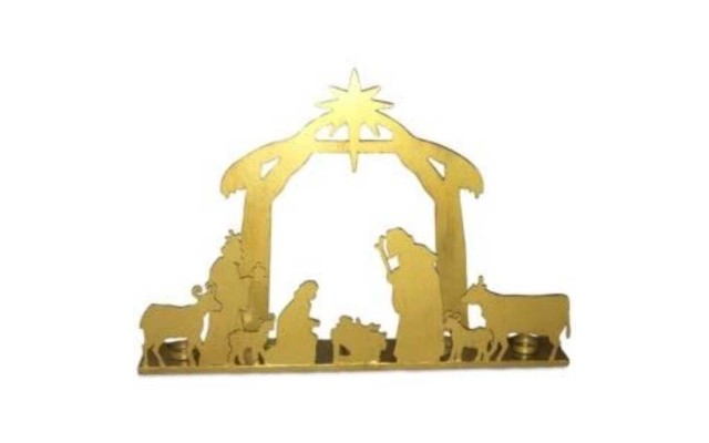  Joy to The World Tea Light votives Nativity
