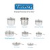  13-Piece Tri-Ply Cookware Set