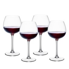Villeroy & Boch Purismo Red Wine Goblet Full Bodied Glass, Set of 4