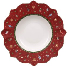 Villeroy & Boch Toy’s Delight Red Rim Soup Bowl