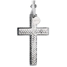 Waterford Crystal Annual Cross Christmas Ornament
